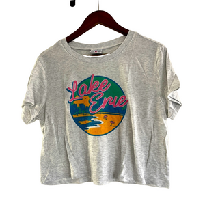 Where I’m From Lake Erie short sleeve cropped tshirt XL